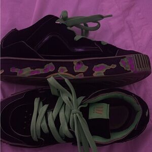 Black and Green Sneakers GOBSTOPPER special limeted edition